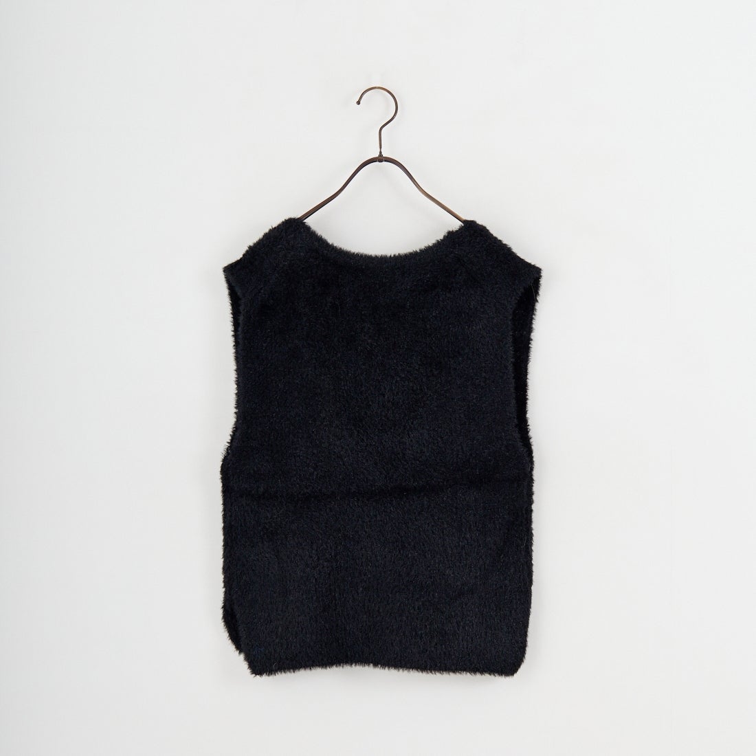 Jeans Factory Clothes [ジーンズファクトリークローズ] ラメシャギーベスト [11256834] ﾌﾞﾗｯｸ