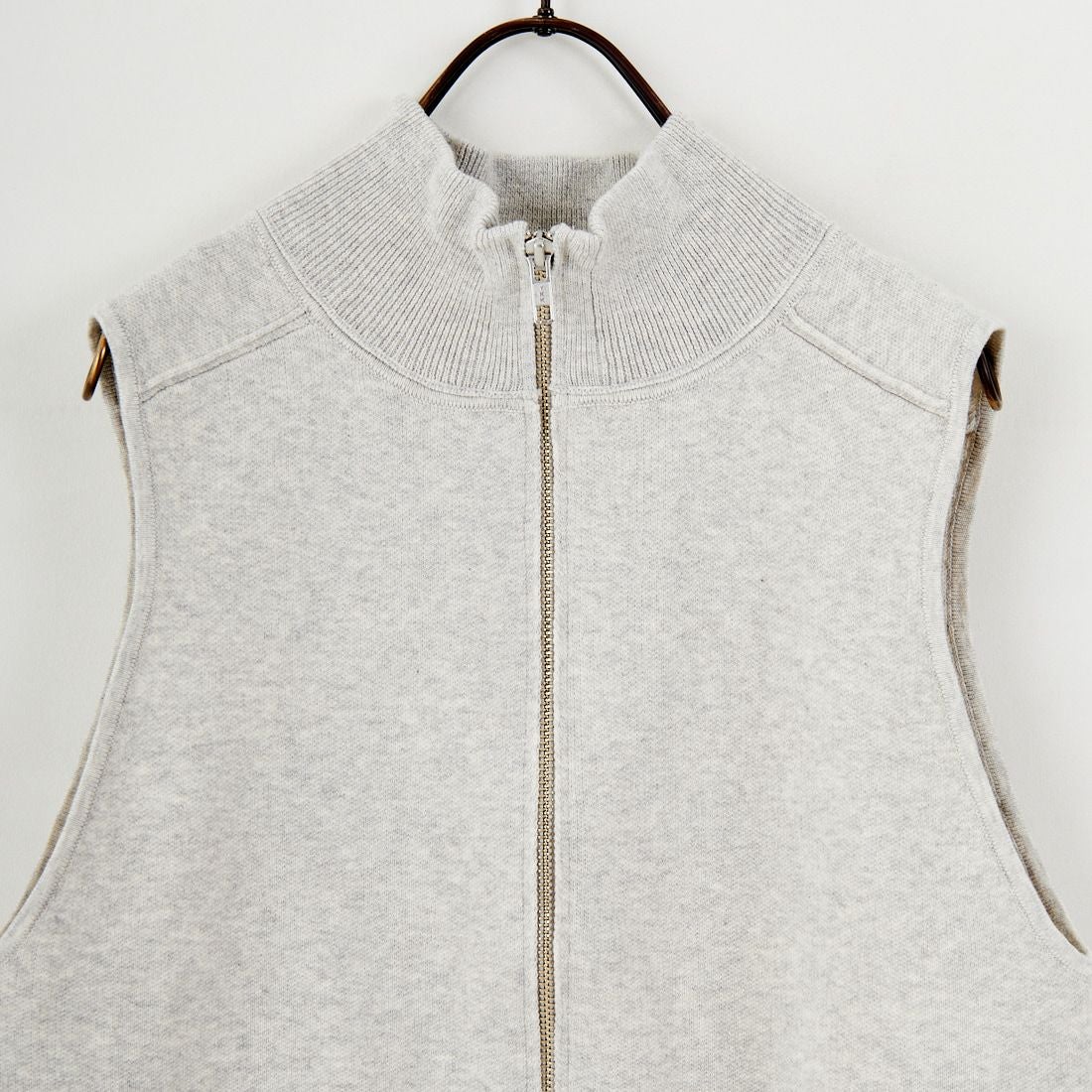 Jf Ready Made [ジェイエフレディメイド] ハイネックベスト [12580-MY] TOP GRAY