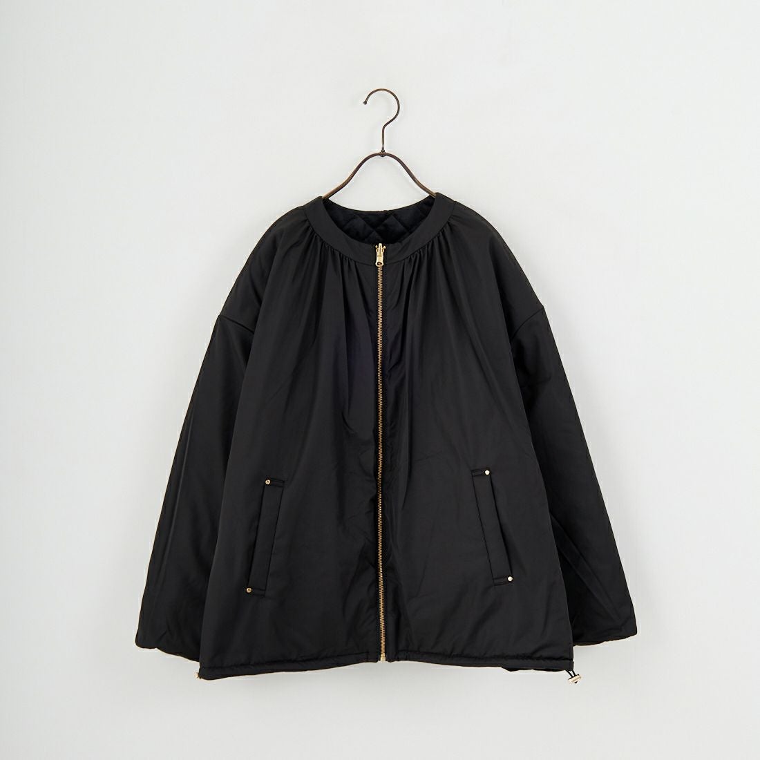 Jeans Factory Clothes [ジーンズファクトリークローズ] リバーシブルベロアキルトジャケット [785741] 03 ﾌﾞﾗｯｸ