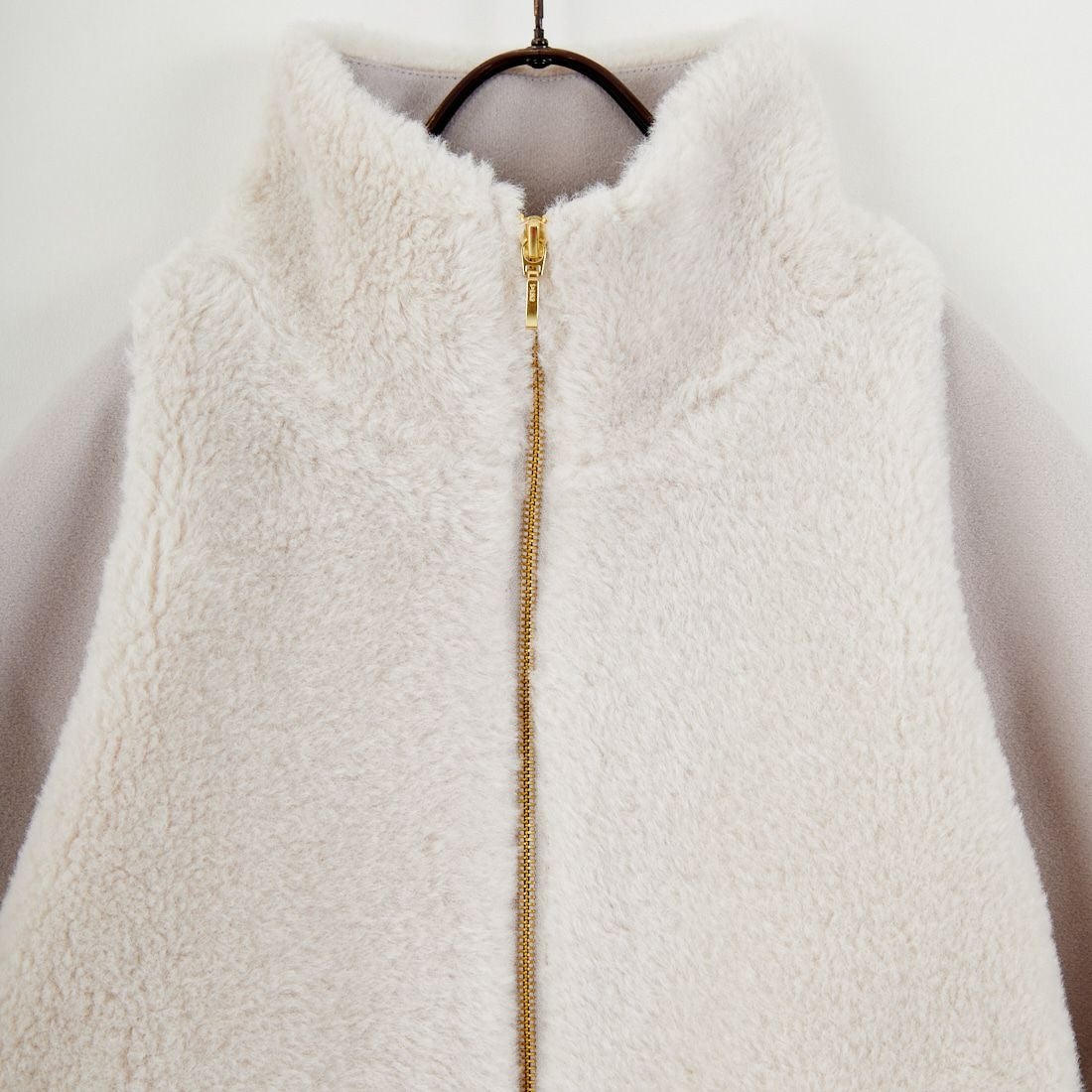 Jeans Factory Clothes [ジーンズファクトリークローズ] ボアウール切替コート [785749] 11 Lｸﾞﾚｰ