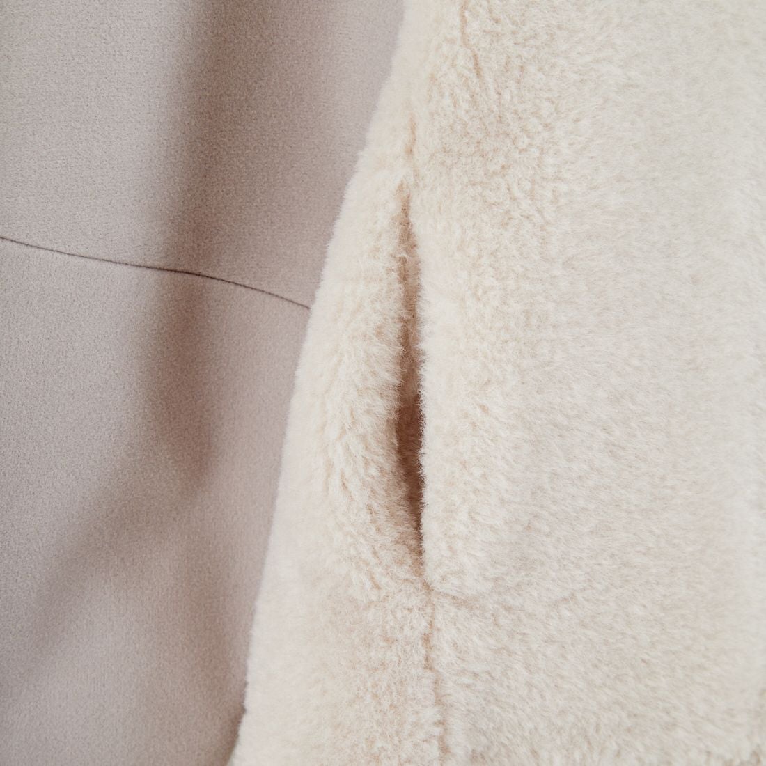 Jeans Factory Clothes [ジーンズファクトリークローズ] ボアウール切替コート [785749] 11 Lｸﾞﾚｰ