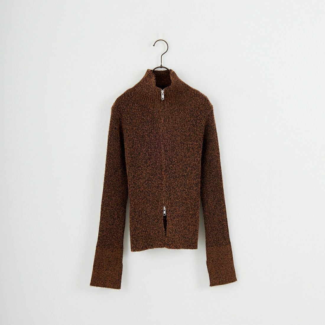 Jeans Factory Clothes [ジーンズファクトリークローズ] メランジドライバーズニット [12603-HQ] BROWN