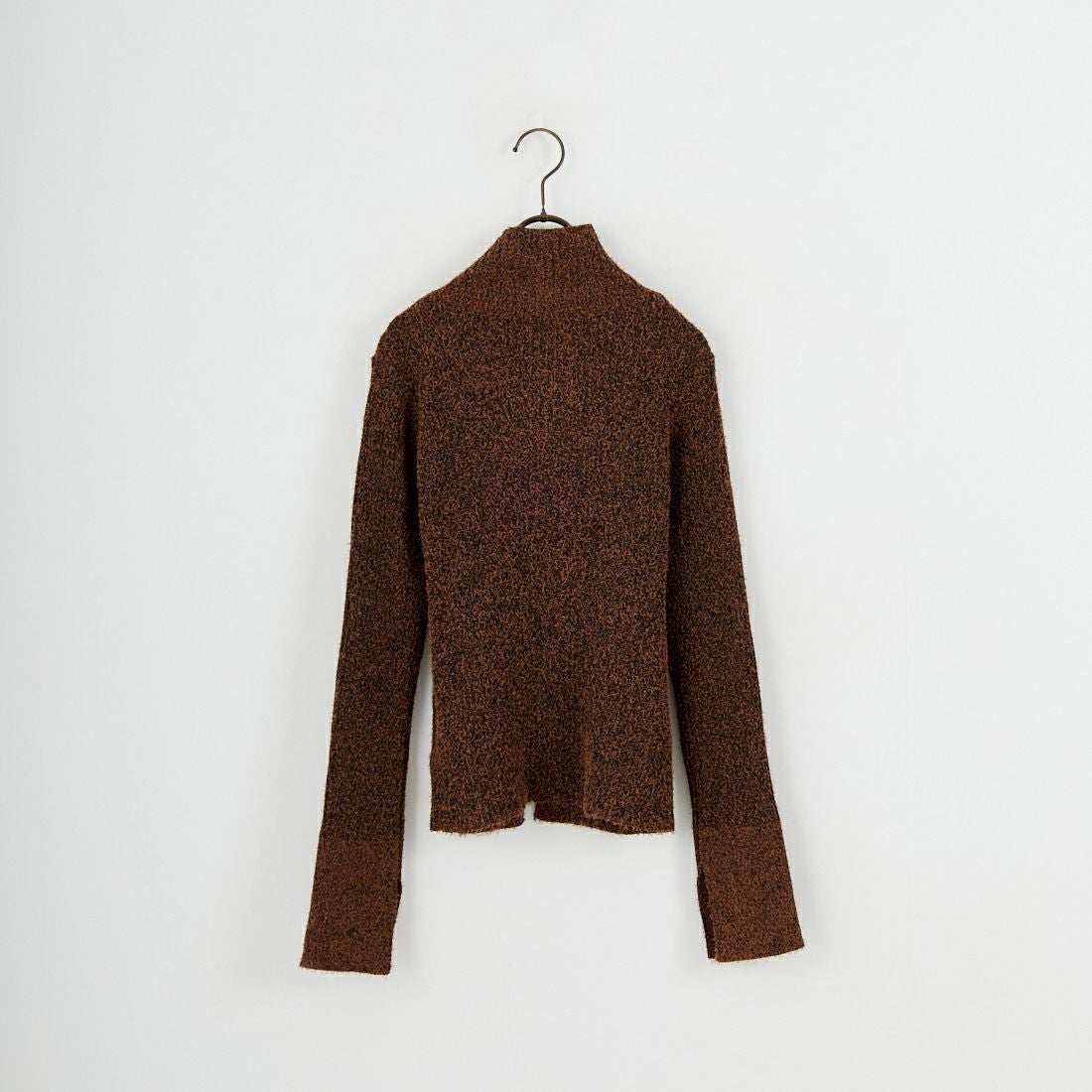 Jeans Factory Clothes [ジーンズファクトリークローズ] メランジドライバーズニット [12603-HQ] BROWN