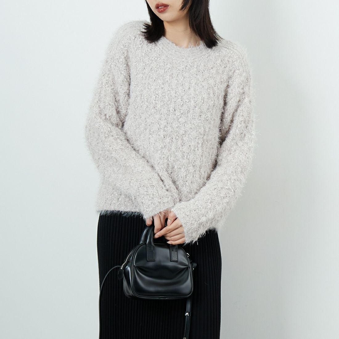 ｸﾞﾚｰﾍﾞｰｼﾞｭ&&モデル身長：162cm 着用サイズ：F&&