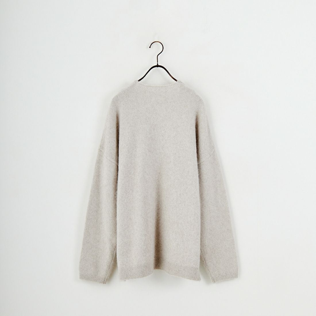 Jeans Factory Clothes [ジーンズファクトリークローズ] 深Vネックフォックスニットプルオーバー [25010100] L.GRY