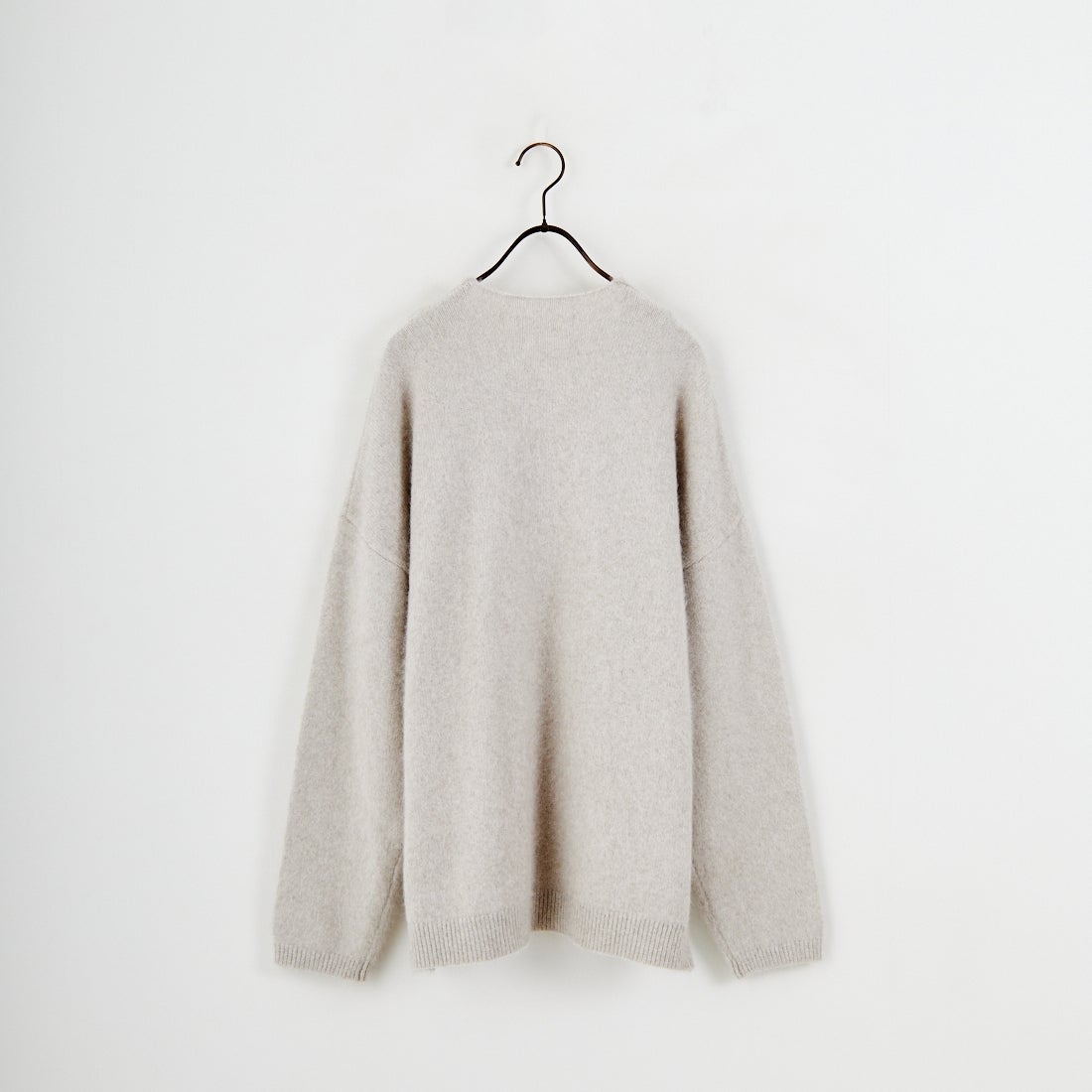 Jeans Factory Clothes [ジーンズファクトリークローズ] 深Vネックフォックスニットプルオーバー [25010100] L.GRY