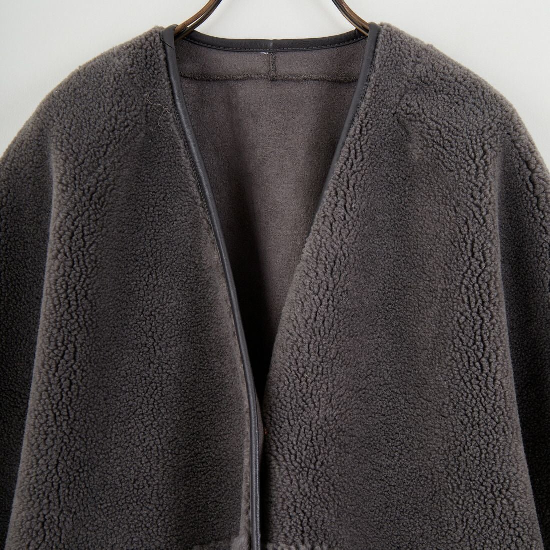 Jeans Factory Clothes [ジーンズファクトリークローズ] ボアスエードリバーシブルコート [275-38775] 08 ﾁｬｺｰﾙ