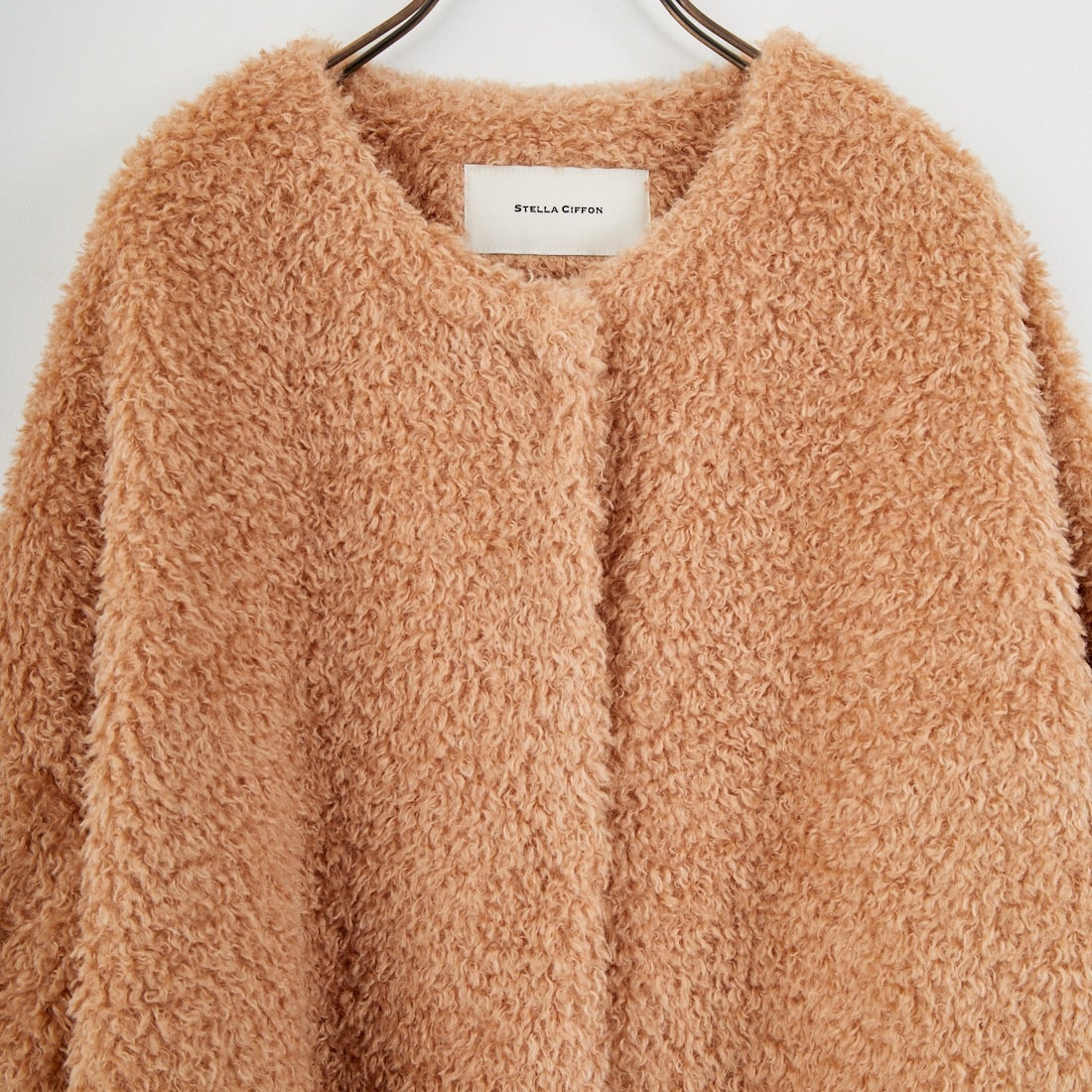 STELLA CIFFON [ステラシフォン] ダブルフェイスボアコート [ST4-26104] 60 BEIGE