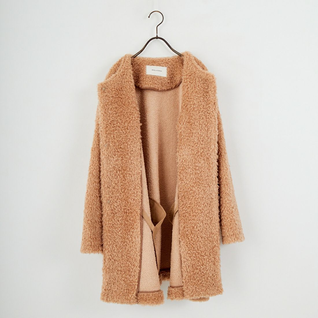 STELLA CIFFON [ステラシフォン] ダブルフェイスボアコート [ST4-26104] 60 BEIGE
