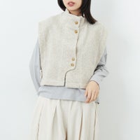 03 OATMEAL&&モデル身長：162cm 着用サイズ：F&&