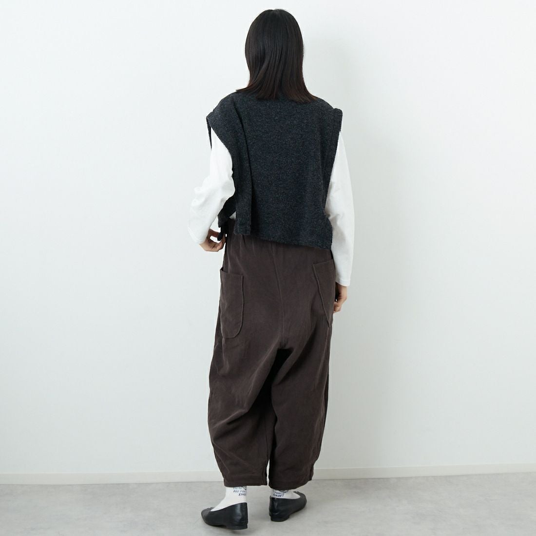 tumugu: [ツムグ] シープパイルベスト [TC25318]｜ジーンズ