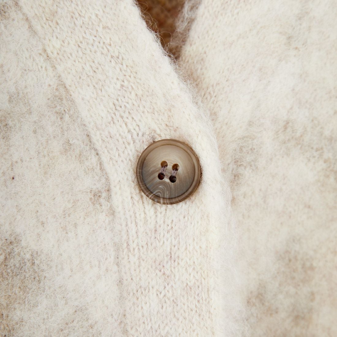 Jf Ready Made [ジェイエフレディメイド] にじみ柄Vネックカーディガン [3109236] 342 ﾋﾟﾝｸ