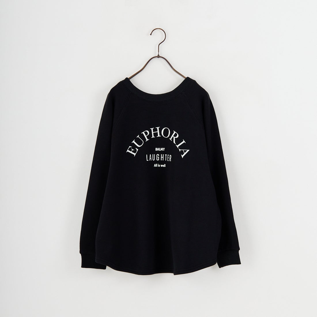 Jf Ready Made [ジェイエフレディメイド] 裏起毛プリントプルオーバー [3109151] 801 ﾌﾞﾗｯｸ