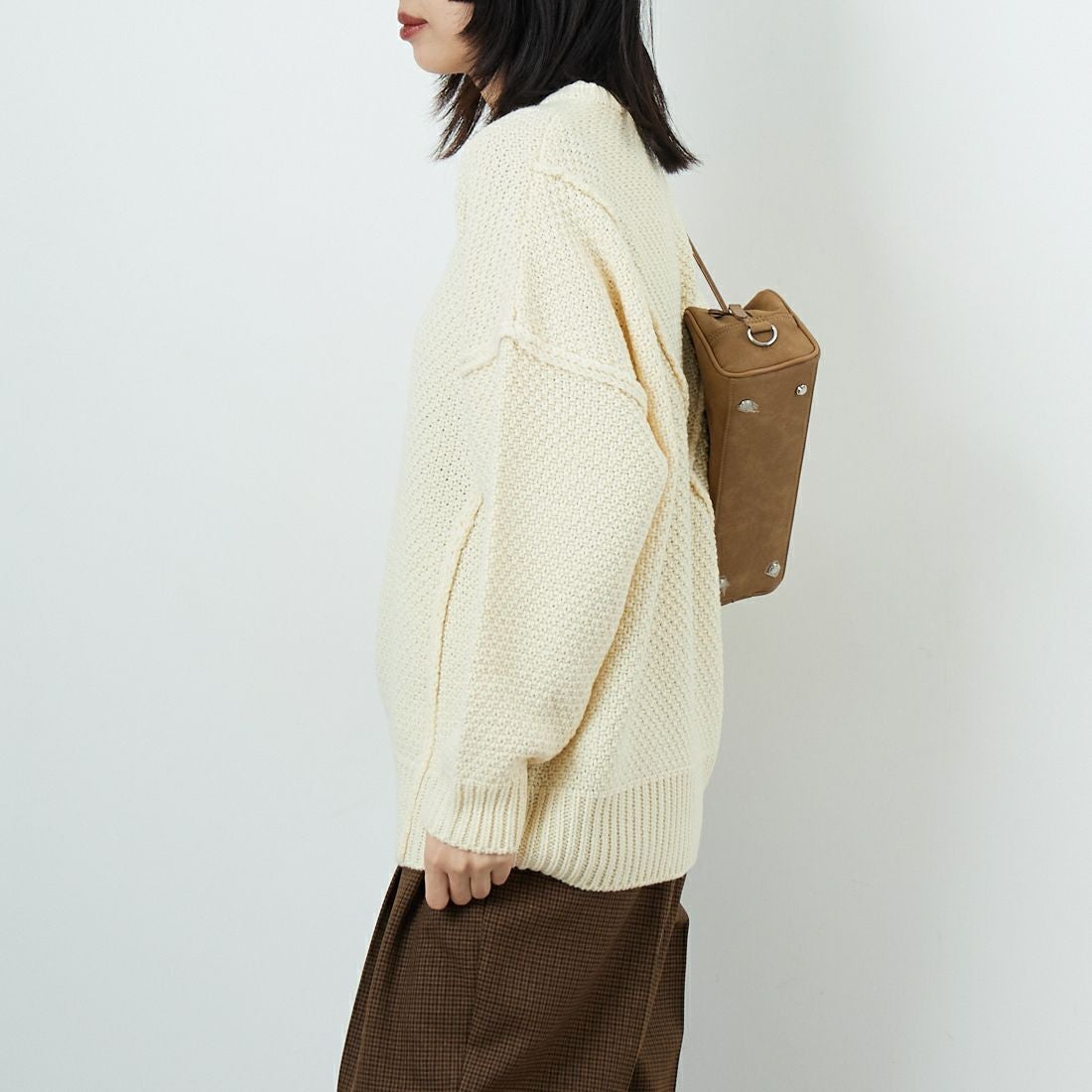 Jf Ready Made [ジェイエフレディメイド] 切替デザインクルーネック