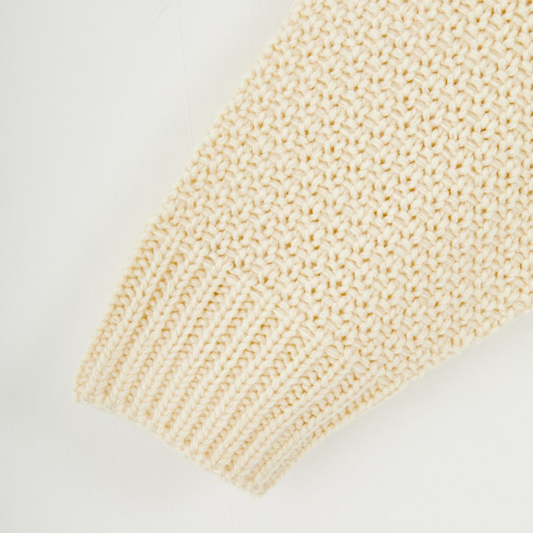 Jf Ready Made [ジェイエフレディメイド] 切替デザインクルーネックニット [3109206] 102 ｷﾅﾘ