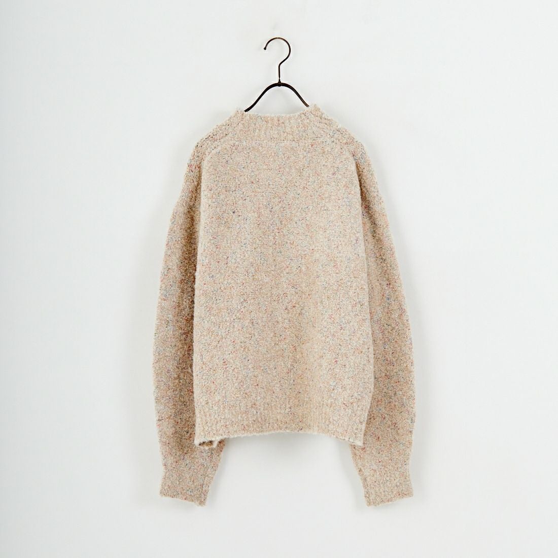 MICA&DEAL [マイカアンドディール] ミックスヤーンプルオーバー [0125408342] ECRU