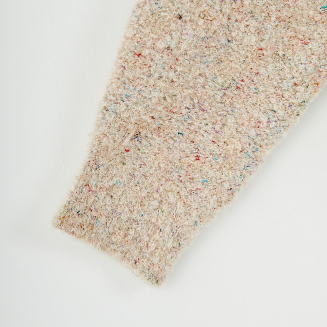 MICA&DEAL [マイカアンドディール] ミックスヤーンプルオーバー [0125408342] ECRU