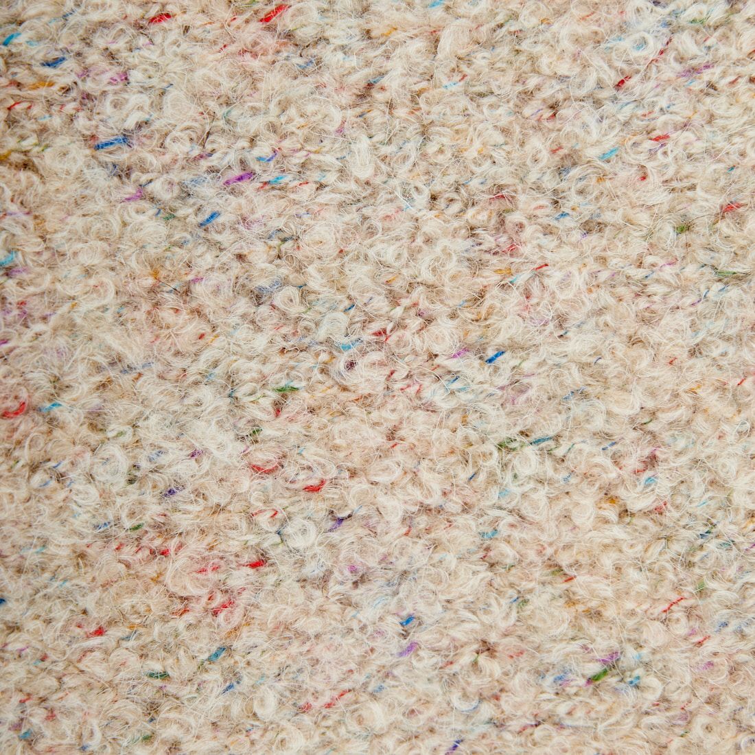 MICA&DEAL [マイカアンドディール] ミックスヤーンプルオーバー [0125408342] ECRU