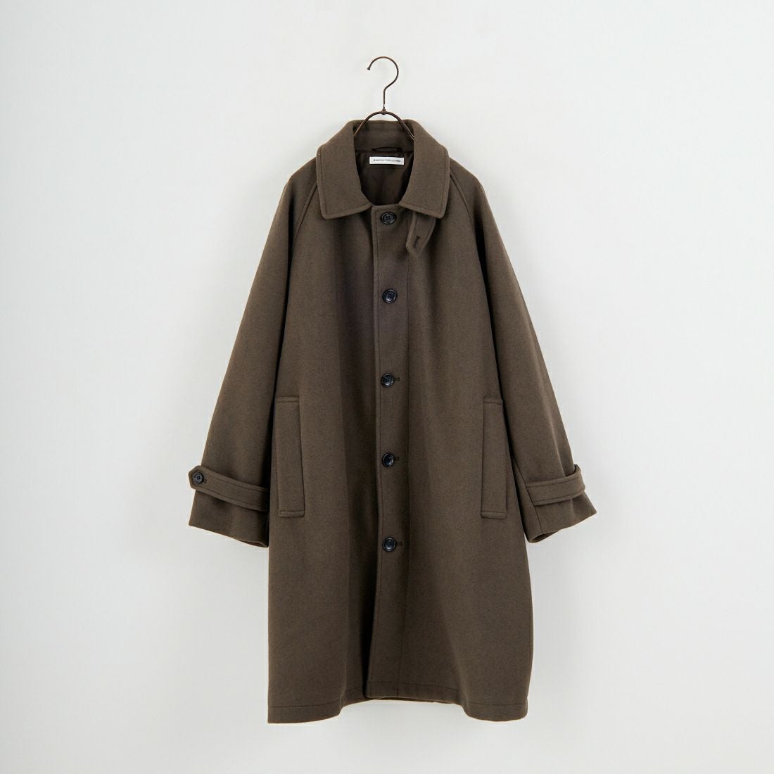 Jeans Factory Clothes [ジーンズファクトリークローズ] ワイドステンカラーミドルコート [831031IN] CHARCOAL