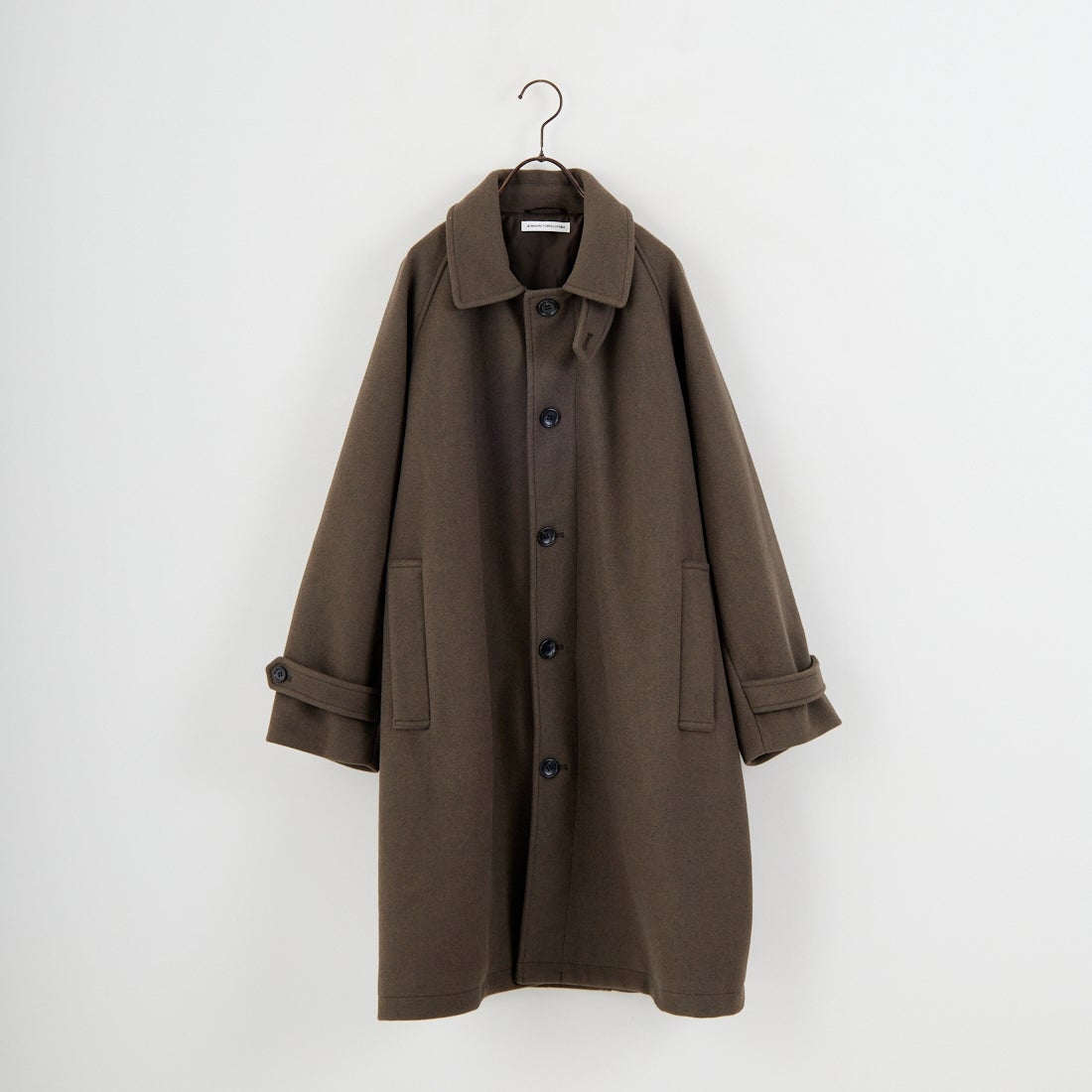 Jeans Factory Clothes [ジーンズファクトリークローズ] ワイドステンカラーミドルコート [831031IN] CHARCOAL