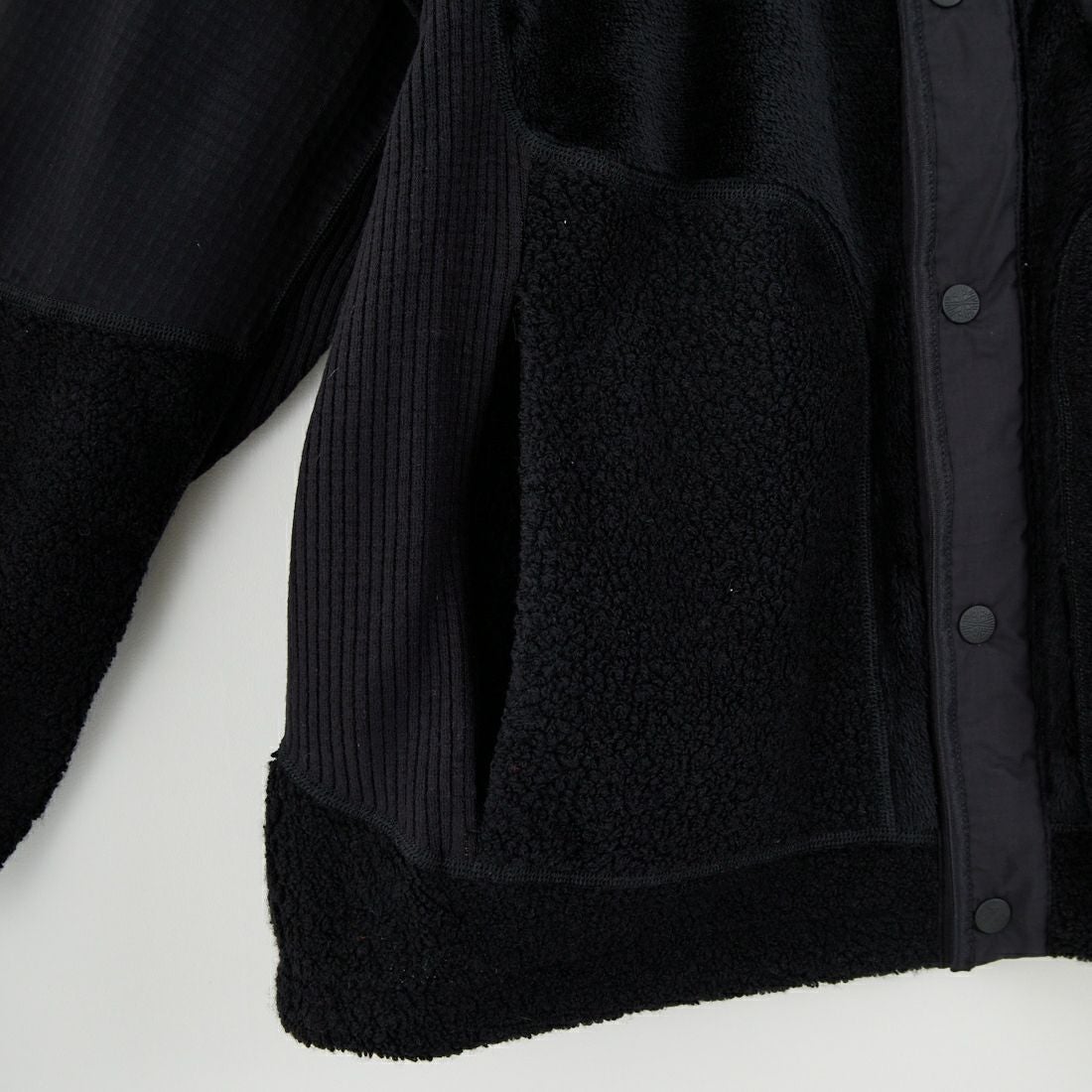 White Mountaineering [ホワイトマウンテニアリング] パッチワークブルゾン [WM2573512] BLACK