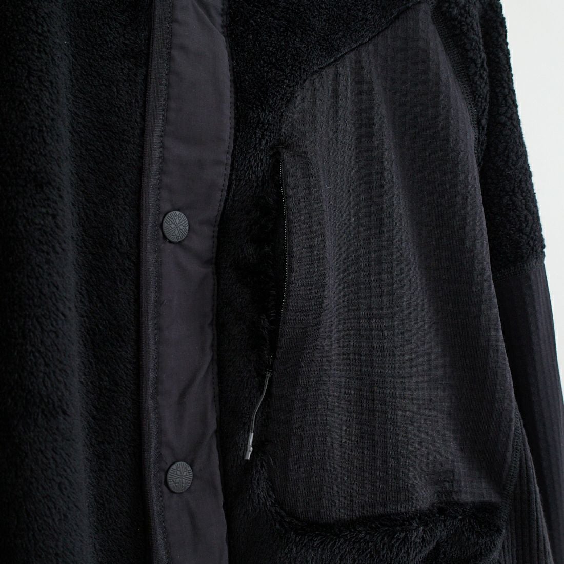 White Mountaineering [ホワイトマウンテニアリング] パッチワークブルゾン [WM2573512] BLACK