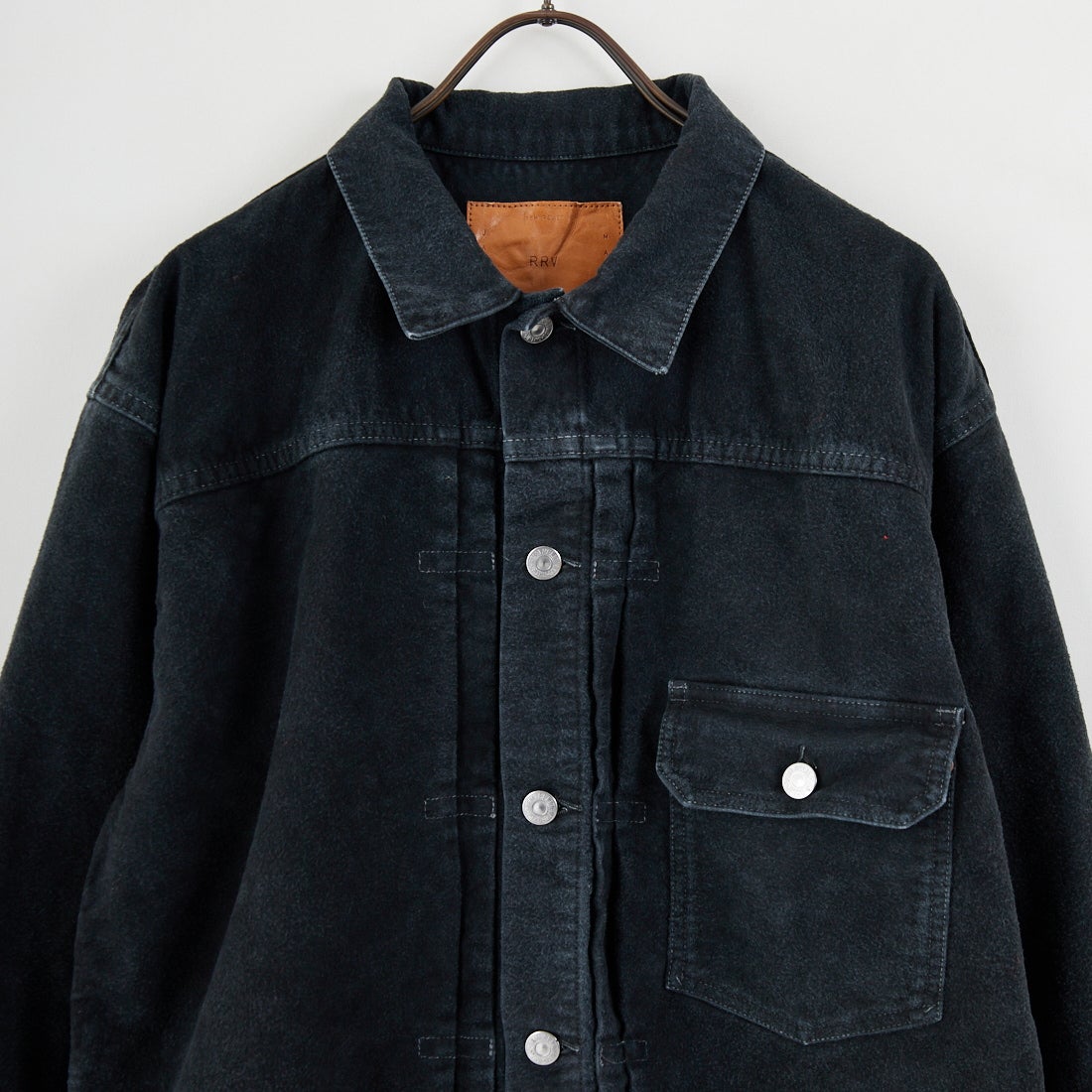 REMI RELIEF [レミレリーフ] モールスキン 1stジャケット [RN29373041] BLACK