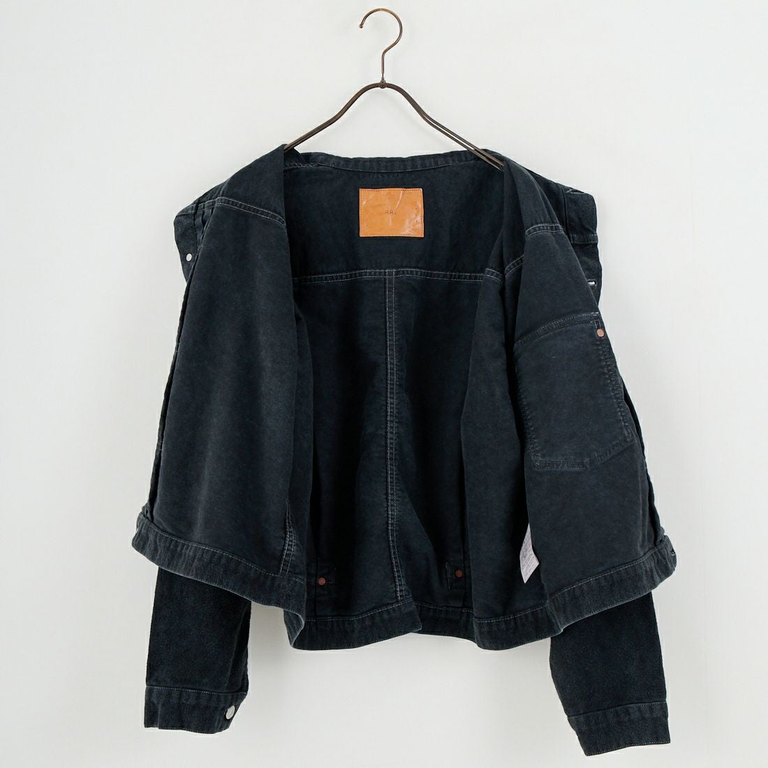 REMI RELIEF [レミレリーフ] モールスキン 1stジャケット [RN29373041] BLACK