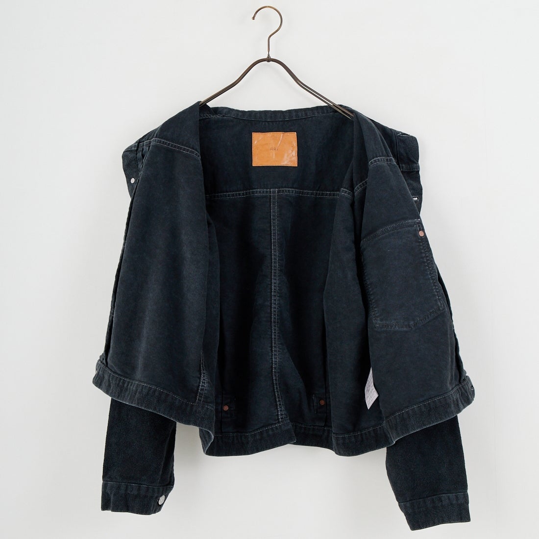 REMI RELIEF [レミレリーフ] モールスキン 1stジャケット [RN29373041] BLACK