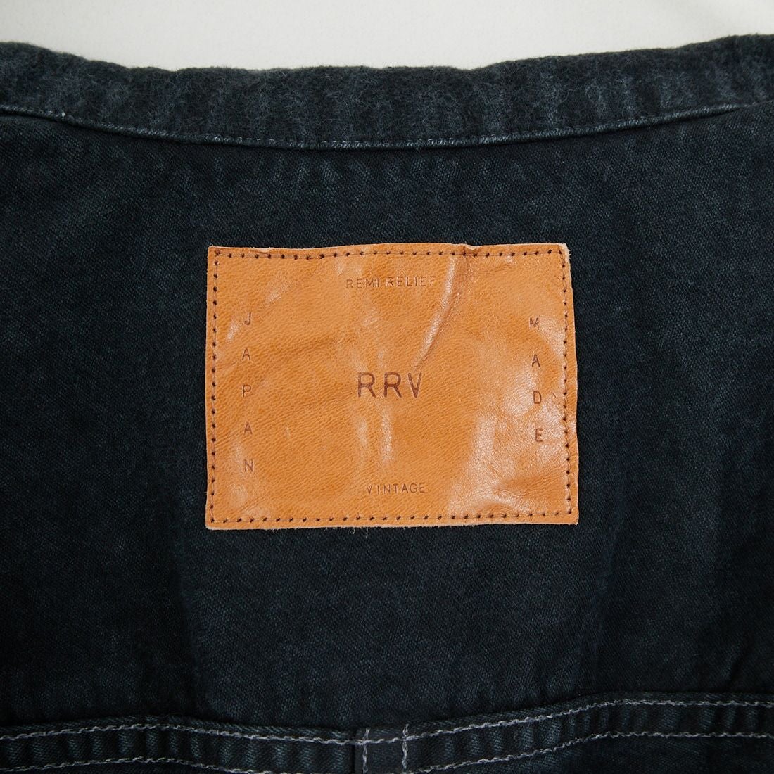 REMI RELIEF [レミレリーフ] モールスキン 1stジャケット [RN29373041] BLACK