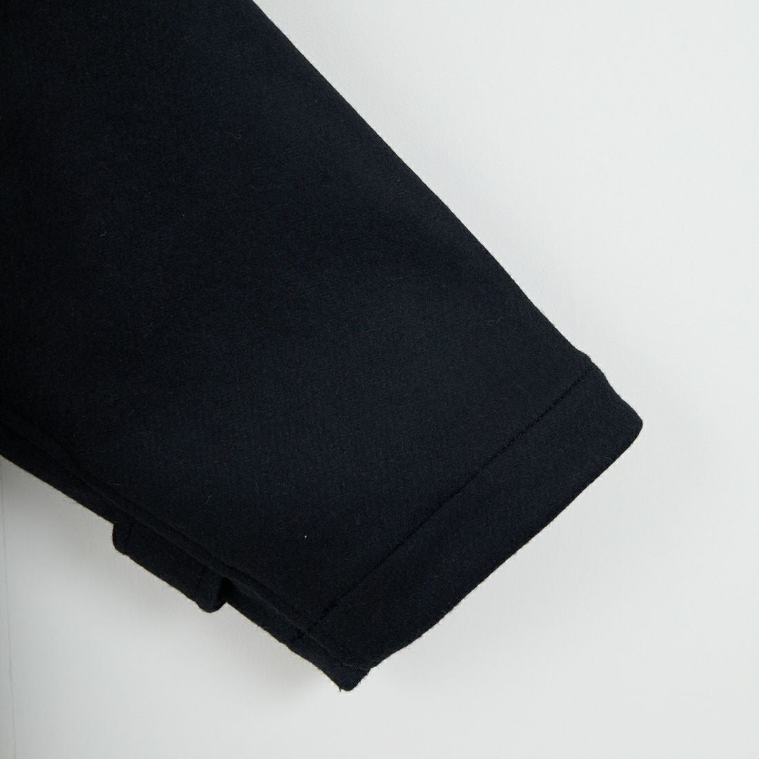 STILL BY HAND [スティルバイハンド] メルトンウールラグランコート [CO03254] BLACK