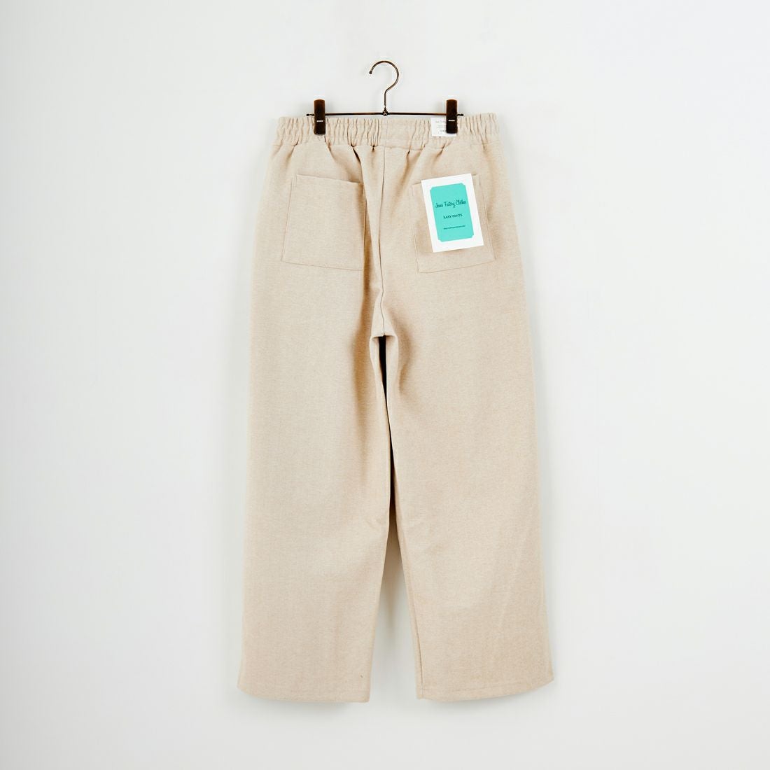 Jeans Factory Clothes [ジーンズファクトリークローズ] ヘリンボーンジャガードイージーパンツ [WRK25-230-03] BEIGE