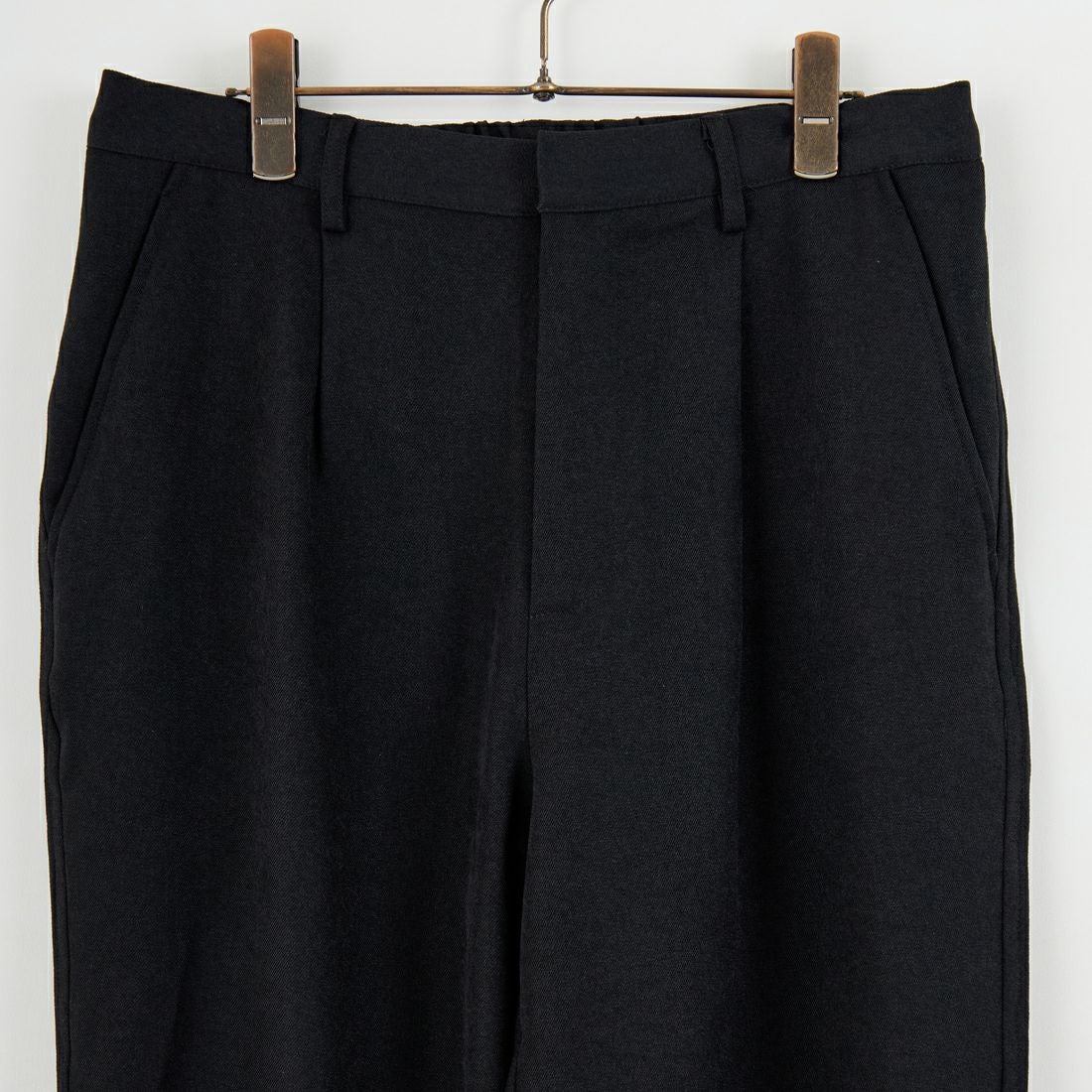 Jeans Factory Clothes [ジーンズファクトリークローズ] ラナテックレイ1Pワイドイージートラウザー [EPC-55500] 6 BLACK
