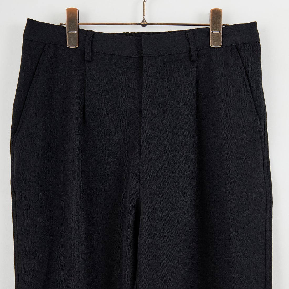 Jeans Factory Clothes [ジーンズファクトリークローズ] ラナテックレイ1Pワイドイージートラウザー [EPC-55500] 6 BLACK