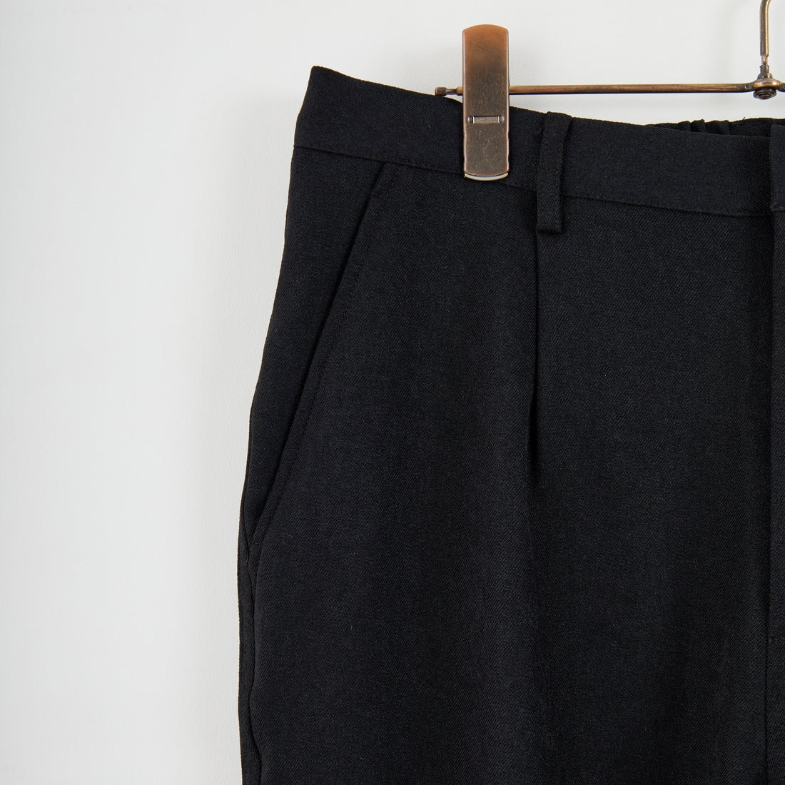 Jeans Factory Clothes [ジーンズファクトリークローズ] ラナテックレイ1Pワイドイージートラウザー [EPC-55500] 6 BLACK