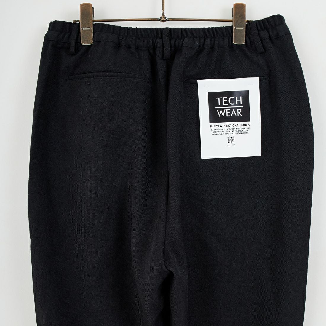 Jeans Factory Clothes [ジーンズファクトリークローズ] ラナテックレイ1Pワイドイージートラウザー [EPC-55500] 6 BLACK