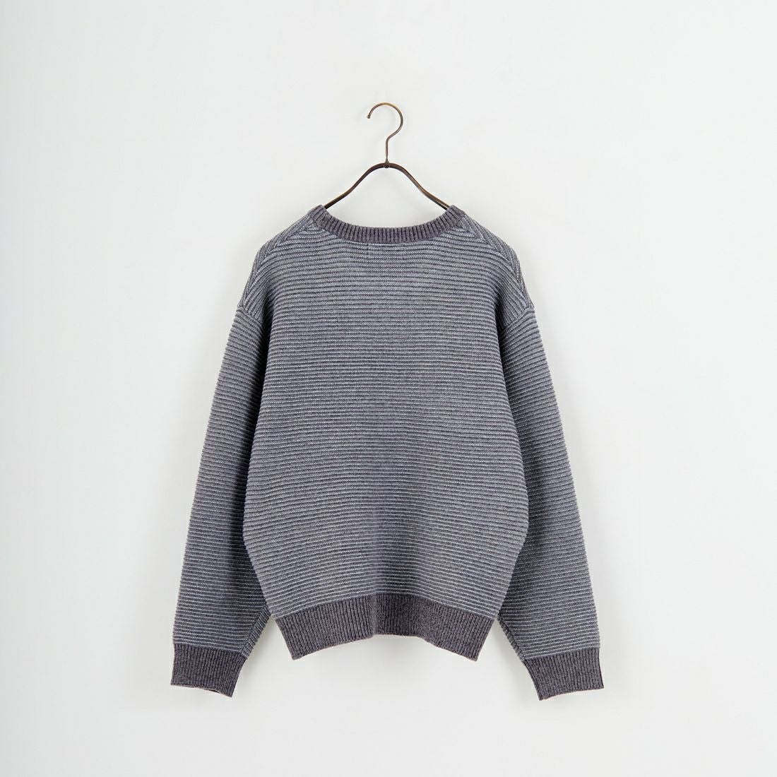 33Degrees [サーティスリーディグリーズ] モールガータークルーネックニット [ND-25755016] 03 GREY