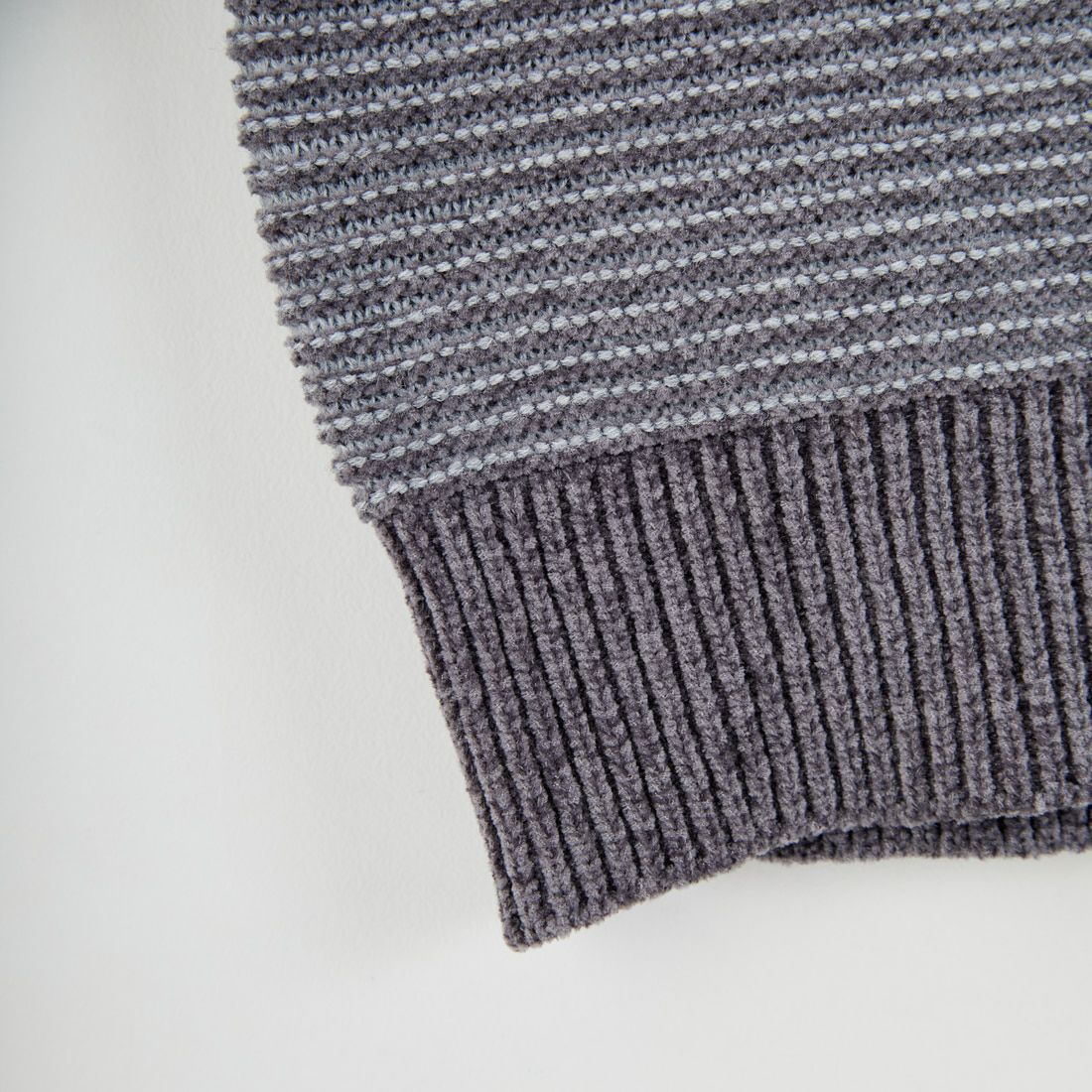 33Degrees [サーティスリーディグリーズ] モールガータークルーネックニット [ND-25755016] 03 GREY