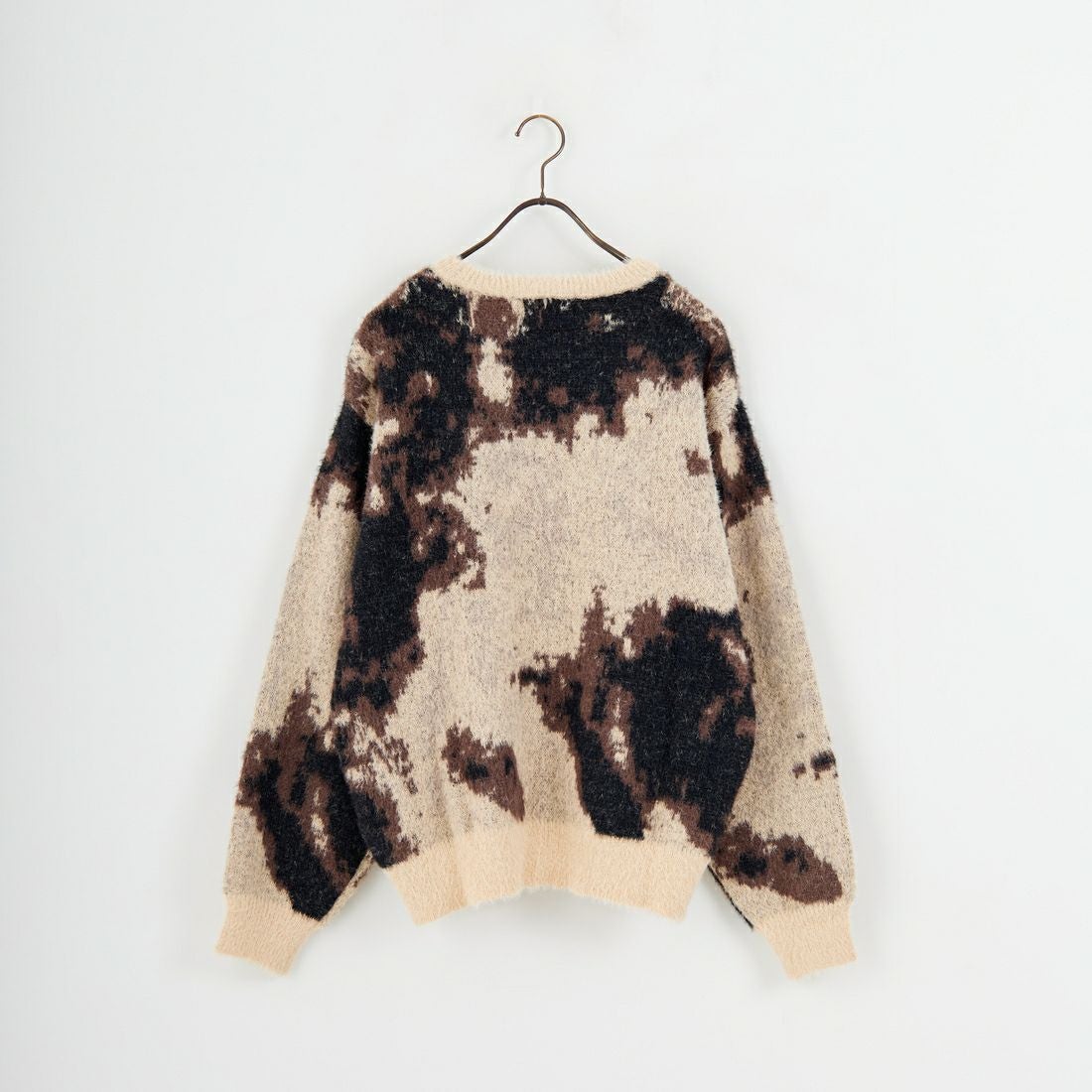 33Degrees [サーティスリーディグリーズ] シャギークルーネックニット [ND-25755022] 29 NATURAL