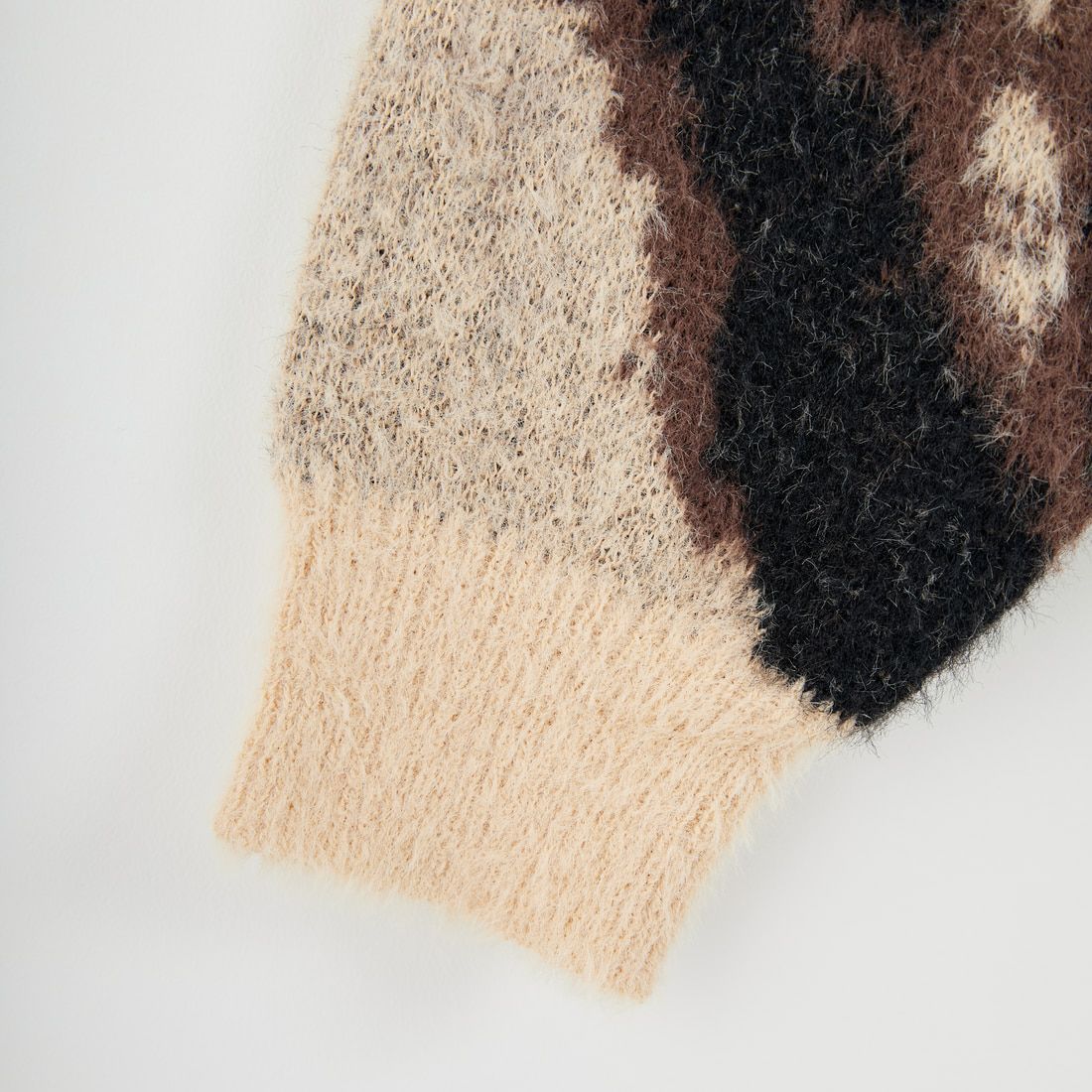 33Degrees [サーティスリーディグリーズ] シャギークルーネックニット [ND-25755022] 29 NATURAL