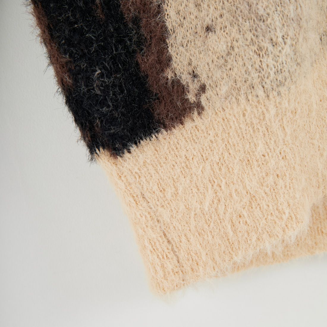 33Degrees [サーティスリーディグリーズ] シャギークルーネックニット [ND-25755022] 29 NATURAL