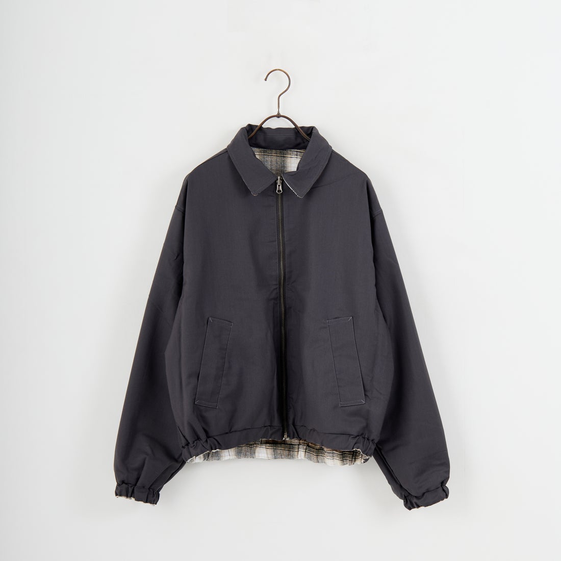 Jeans Factory Clothes [ジーンズファクトリークローズ] リバーシブルブルゾン [JFC-253-079] BEIGE