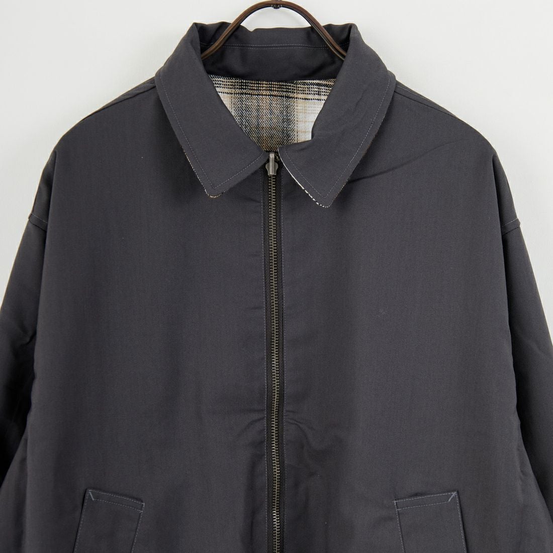 Jeans Factory Clothes [ジーンズファクトリークローズ] リバーシブルブルゾン [JFC-253-079] BEIGE