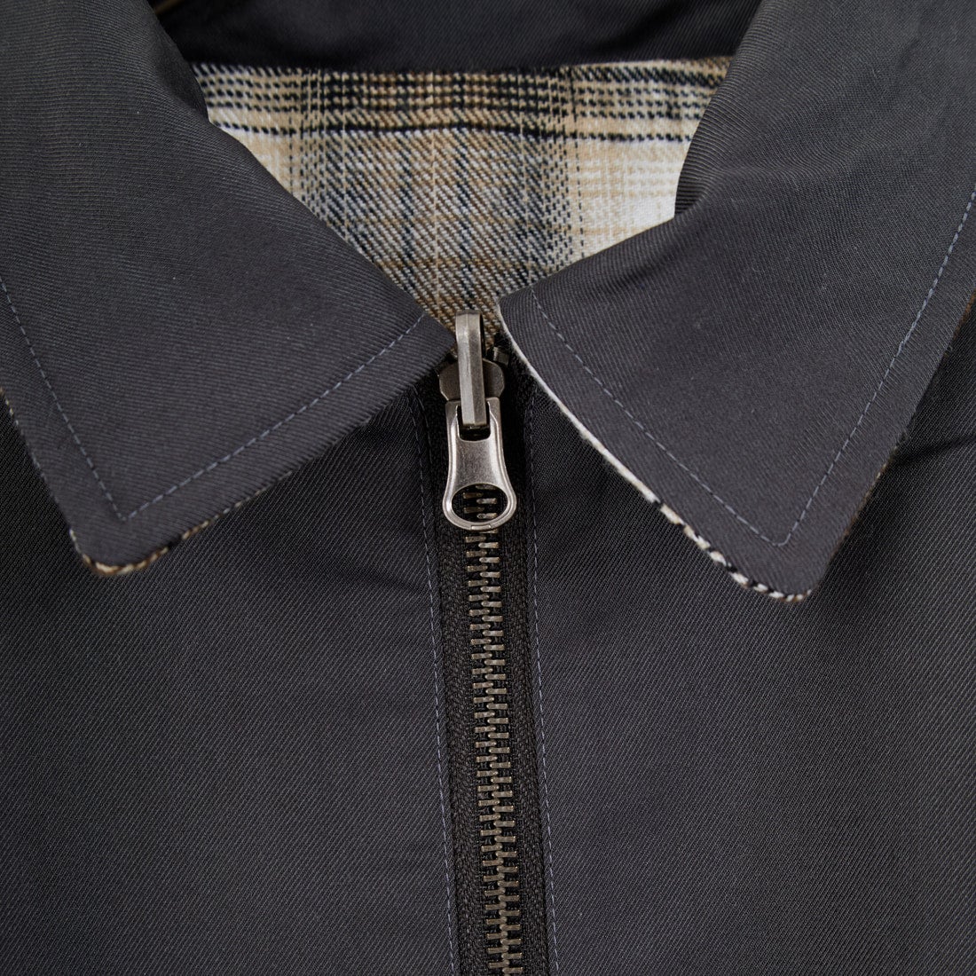 Jeans Factory Clothes [ジーンズファクトリークローズ] リバーシブルブルゾン [JFC-253-079] BEIGE