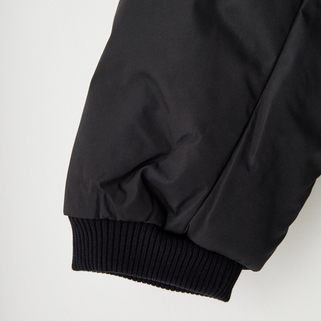 Jeans Factory Clothes [ジーンズファクトリークローズ] シームレス中綿ブルゾン [EPC-57408] 3 BLACK