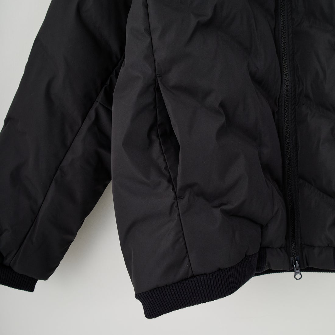 Jeans Factory Clothes [ジーンズファクトリークローズ] シームレス中綿ブルゾン [EPC-57408] 3 BLACK
