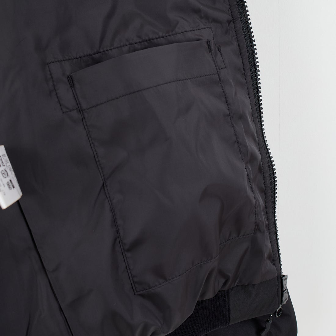 Jeans Factory Clothes [ジーンズファクトリークローズ] シームレス中綿ブルゾン [EPC-57408] 3 BLACK