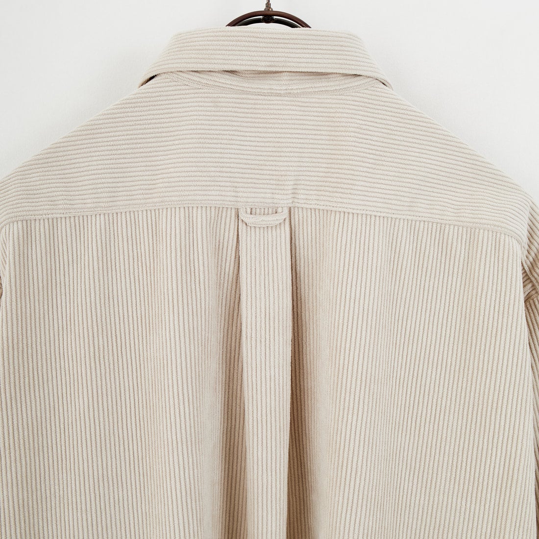 Jeans Factory Clothes [ジーンズファクトリークローズ] テックコールワンナップカラーシャツ [EPC-55109] 1 IVORY