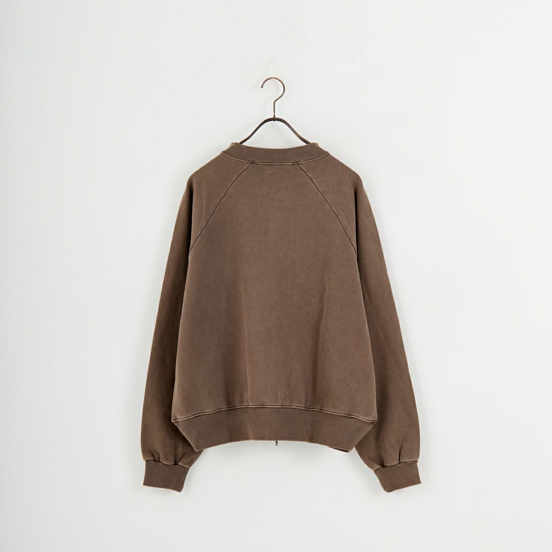 Jeans Factory Clothes [ジーンズファクトリークローズ] ピグメントジップスウェットカーディガン [2523-450IN] FADE BROWN