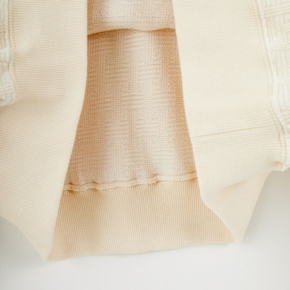 Jeans Factory Clothes [ジーンズファクトリークローズ] ダブルフェイス リンクスモールスウェット [EPC-55204] 1 IVORY